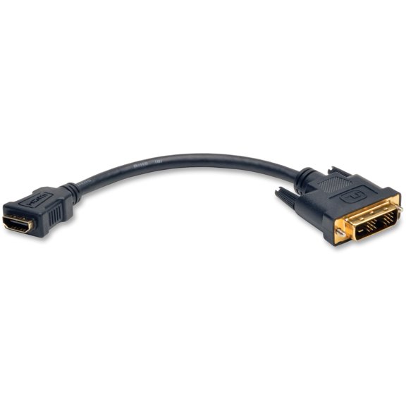 Tripp Lite, TRPP13008N, Tripp Lite HDMI to DVI Adapter Cable, 1 Each, Black