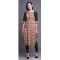 thumbnail image 2 of Bimba Cotton Straight Tunic Dresses For Women Printed Kurti Summer Wear Kurta-X-Large, 2 of 6