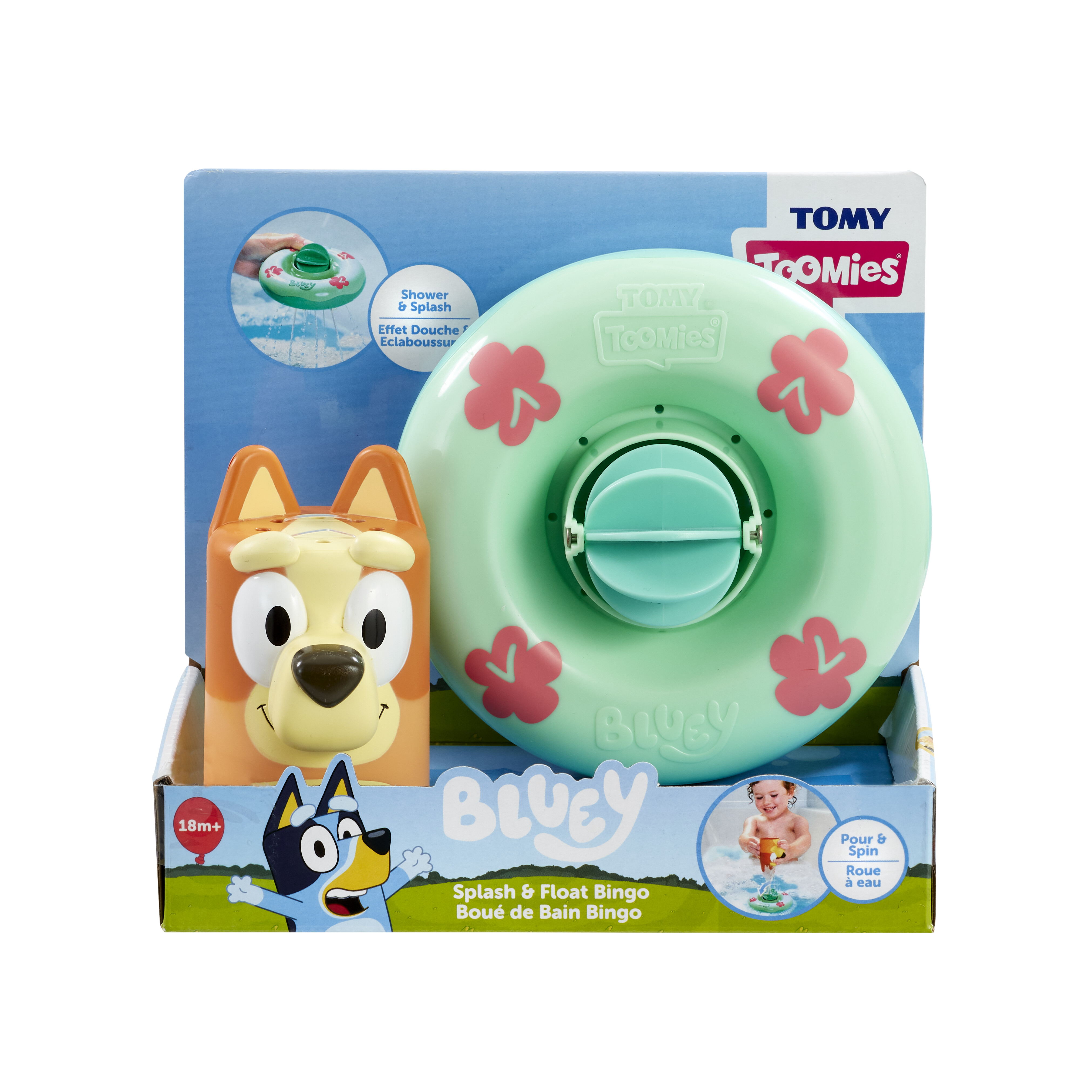 Toomies Bluey Bath Toys - Splash & Float Bingo