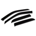 thumbnail image 1 of TuningPros WV2M-810 Outside Mount 2.0mm Window Visor Deflector Rain Guard Dark Smoke, 4 Pcs Set Compatible With 2011-2016 Infiniti QX70 FX35 FX37 FX50, 1 of 4