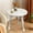 White, variant on Foqnuq Foldable Adjustable Lift Table Small Furniture Space Saving MDF Plastic for Home Camping Portable Living Room Outdoor Use