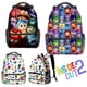 thumbnail image 2 of Mochila escolar con estampado de dibujos animados para niño y niña, bolsa de viaje con diseño de dibujos animados de Anime, para adolescentes, 2 unidades, 2 of 5