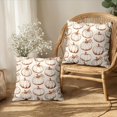 thumbnail image 4 of Fall Pumpkin Outdoor Pillow Covers 20x20 Set of 2 Autumn Thanksgiving Harvest Throw Pillows Case Burnt Orange White Farmhouse Fall Holiday Cushion Covers for Sofa Couch Bed Decor, 4 of 6