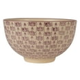 thumbnail image 3 of Creative Co-Op Floral Mosaic Stoneware Bowl Set, Multicolor, Set of 4, 3 of 3