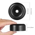 thumbnail image 2 of 4 Pcs Pare-Chocs Ronds en Caoutchouc pour Remplacement de Porte de Remorque pour Camions, 2 of 8