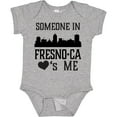 thumbnail image 3 of Inktastic Fresno California Someone Loves Me Skyline Boys or Girls Baby Bodysuit, 3 of 5