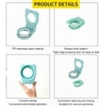 thumbnail image 4 of Uncrustable Sandwich Maker, Sandwich Pocket Circle Shape Cutter & Sealer for Kids Breakfast and Lunchboxes, Light Blue, 3.7Inch, 4 of 6