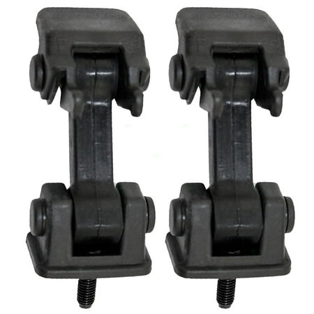 Pair Set Hood Latch Safety Catches Replacement for Jeep Wrangler