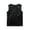 Black, variant on Girls Sequin Tank Tops Sleeveless Crewneck Sparkly Stage Performance Casual Dance Vests for Kids Size 110
