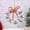 D, variant on PONPRNGY 1 Piece Christmas Jingle Bell Wreath European Style Metal Wall Hanging Supplies Window Wreath Garland for Home Wedding Decoration