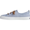 thumbnail image 3 of Women's Sperry Top-Sider Crest Vibe Mini Check Sneaker Blue/White Canvas 5.5 M, 3 of 6