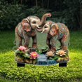 thumbnail image 2 of DefiDgd Garden Elephant Stake Decor Outdoor Garden Signs,Acrylic 2D Flat Animal Series Stake,Ornament Outdoor Yard Lawn Pot Plant Decorative Supplies, 2 of 6