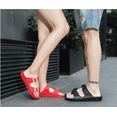 thumbnail image 3 of Deslizamiento ajustable en Eva Doble hebilla Diapositivas Plantilla cómoda Tanga Sandalias para mujer editor Jormftte HMHZ828-17, 3 of 5