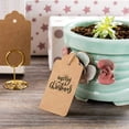 thumbnail image 6 of Primbeeks 200pcs Premium Gift Tags, Double-Sided Available Kraft Paper Price Tags with 200 Root Natural Jute Twine, Craft Tags Labels Treats Tags for Wedding Christmas Day Thanksgiving, 6 of 7