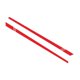 thumbnail image 1 of Car Side Skirt Sticker Set 2 Pcs Waterproof Easy To Stick And Peel Vehicle Body Stickers Red Design, 1 of 2
