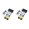 thumbnail image 4 of relayinert 5pack/lot Dual-purpose Clip On Glasses Non-deformable Long Service Life For Eyeglasses And Wide Application Type 1 2Set, 4 of 6