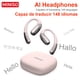 thumbnail image 3 of MINISO X28 Audífonos Inalámbricos Bluetooth 5.4, Diseño de Oreja Abierta, Traductor AI, Más de 130 Idiomas, Tiempo de Reproducción de 40 Horas, Resistencia Al Agua IPX5, Rosa, 3 of 6