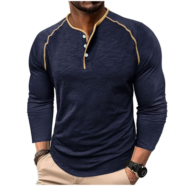 Mujeres Manga Larga Tops Moda Casual Color Sólido Cuello Redondo Primavera Blusas Camisas