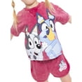 thumbnail image 5 of Bluey Toddler Girls Washed Crewneck Graphic Top and Shorts Set, 2-Piece, Sizes 12M-5T, 5 of 7