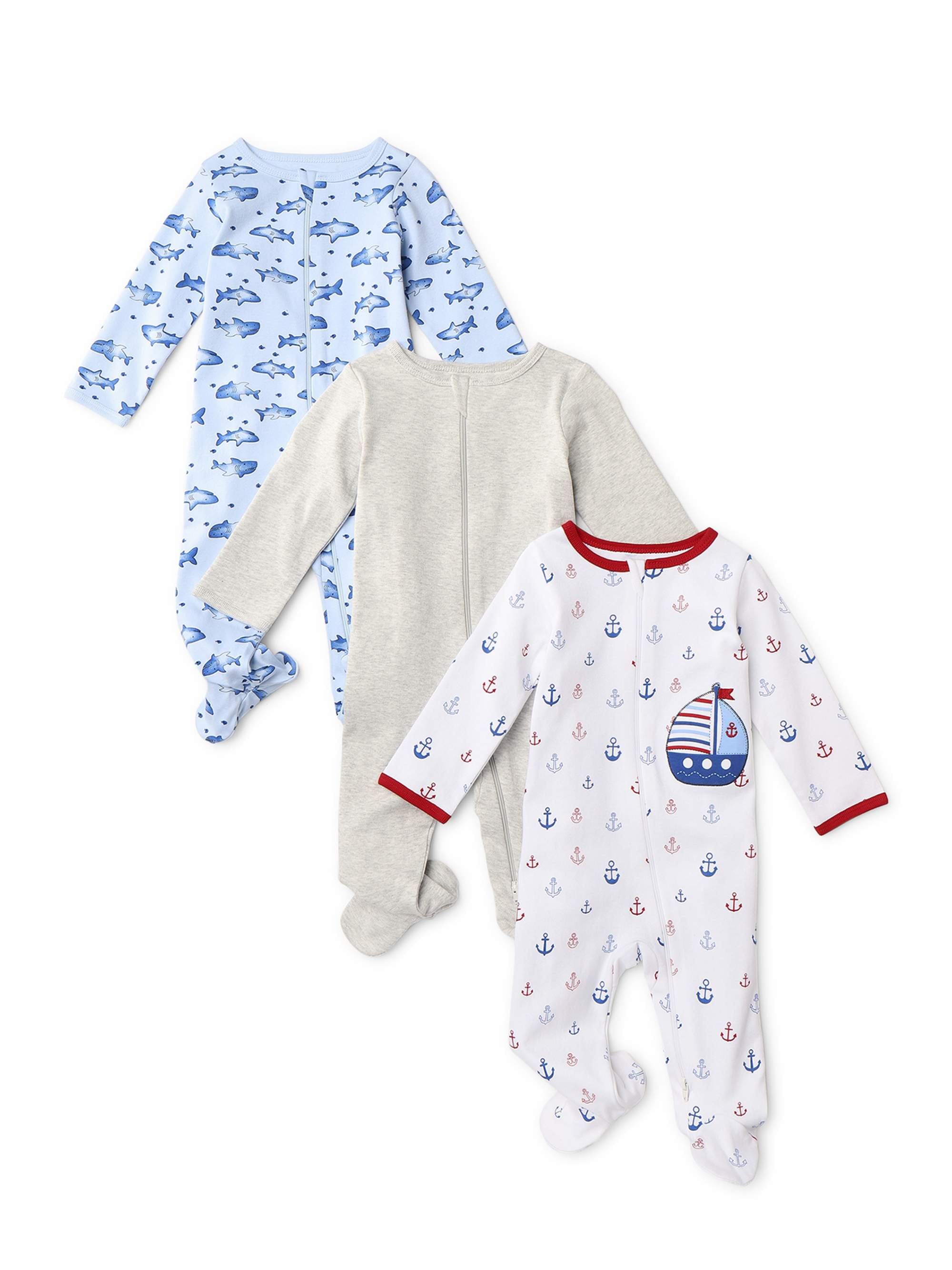 baby sleepers with inverted zipper