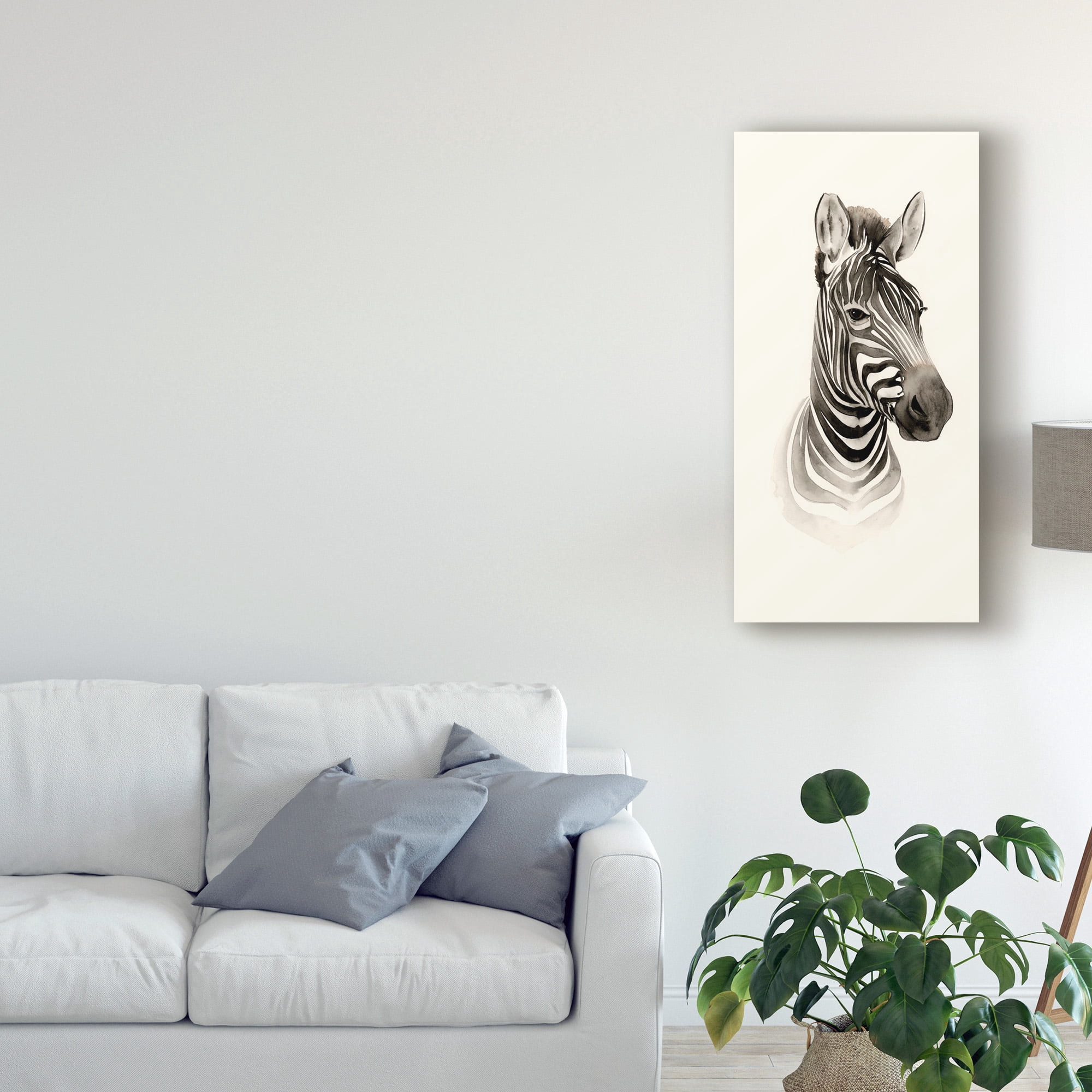 Trademark Fine Art 'Safari Portrait I' Canvas Art by Grace Popp