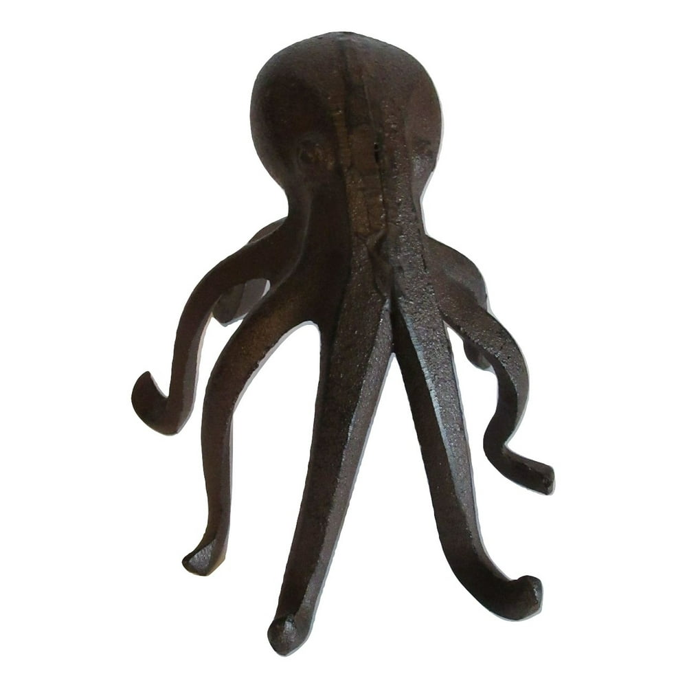 Cast Iron Octopus Cell Phone Holder
