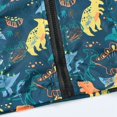 thumbnail image 6 of SILVERCELL Boys Hooded Lightweight Windbreaker Jacket Toddler Kids Cartoon Dinosaur Zip Up Casual Coat for 1-8 Years, 6 of 10