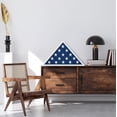 thumbnail image 5 of Americanflat 5x9.5 Picture Frame Large Flag Display Case Fits Folded Burial Flags Silhouette Box Wall - White, 5 of 7