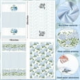 thumbnail image 2 of 4 Pack Blue Hydrangea Kitchen Hand Towels Farmhouse Blue Hydrangea Decor, 18x26 Inch Summer Flowers Decorative Spring Floral Tea Dish Towels for Kitchen Bathroom, 2 of 6