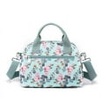 thumbnail image 2 of Fashion Multi-pockets Female Bag High Quality Durable Fabric Women Shoulder Bag Casual Floral Printing Girls Shopping Handbag, 2 of 6