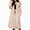 Beige, variant on Women's Faux Fur Coat Shawl Collar Long Sleeve Maxi Length Single Button Warm Winter Jacket with Pockets Elegant Casual Fluffy Outerwear Black