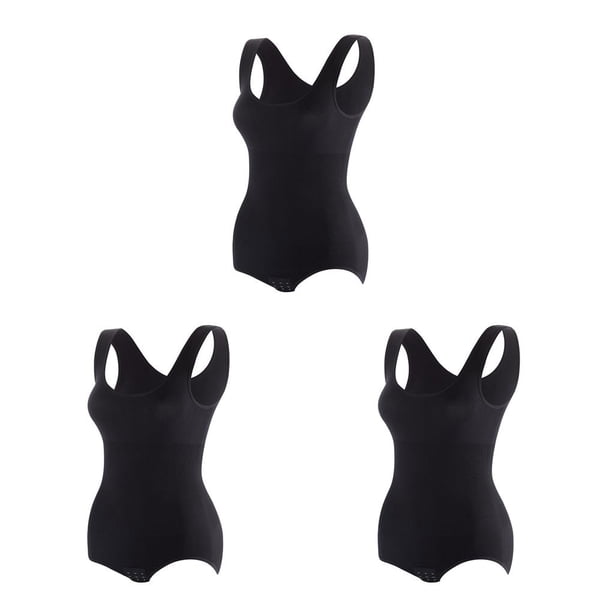 Minnieouse Body de nailon para mujer, mono Sexy de espalda baja, camisola moldeadora de embarazo, Pelele adelgazante, accesorios de ropa 3XL/4XL 3XL/4XL 3piezas Minnieouse CBP225672