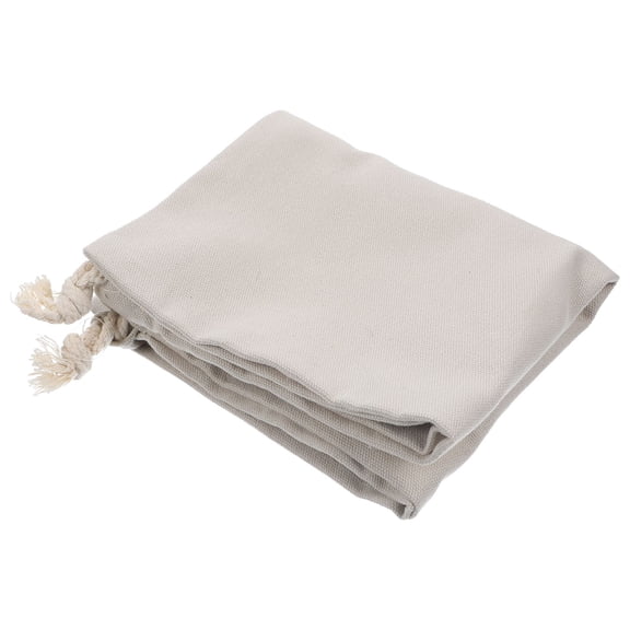 Luxshiny Portable Hair Dryer Storage Pouch Light Grey with Drawstring for Guest Room Supplies