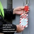 thumbnail image 6 of Lockout Tagout Tags, 3 X 5.75-Inch, 40 Danger Do Not Operate Tags, 6 of 7