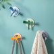 thumbnail image 2 of 4pcs Adhesive Wall Hooks 15kg(max), Removable Multifunction Dragonfly Hooks, Plastic Wall Hooks, 2 of 5