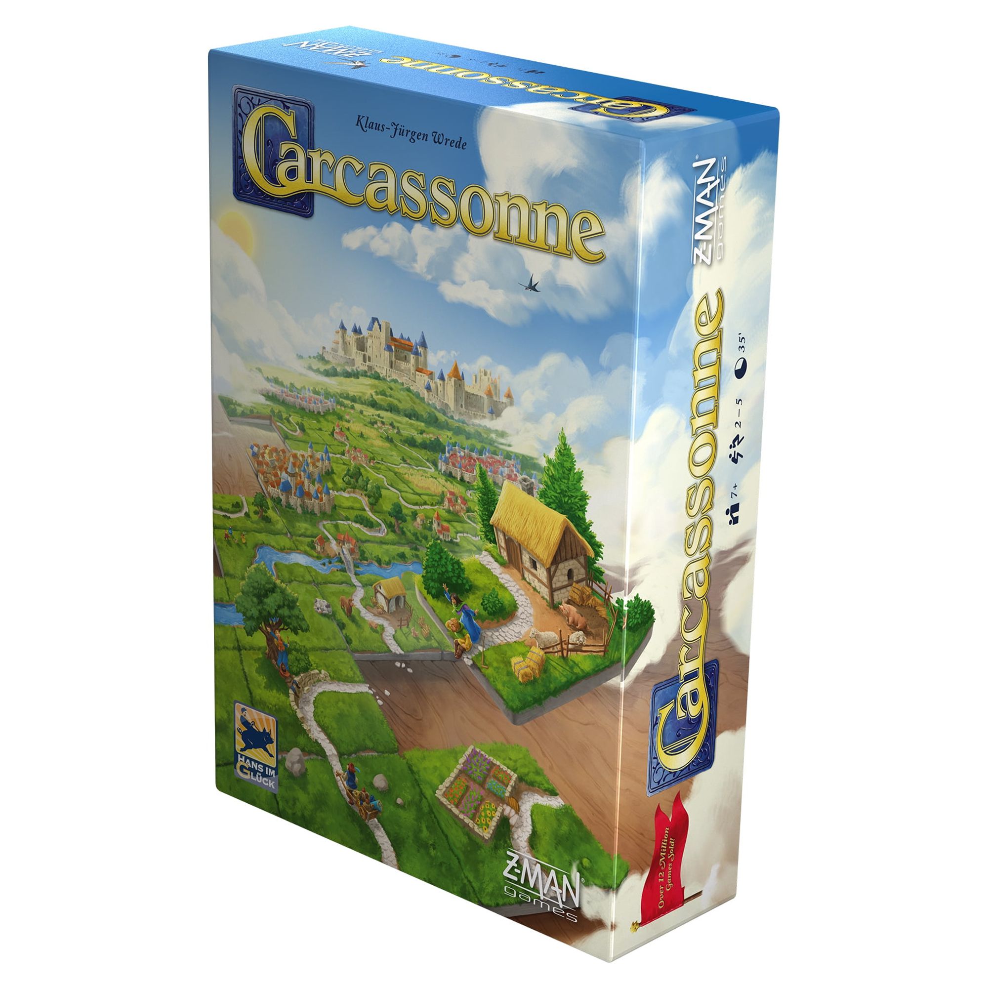 Asmodee Carcassonne Family Strategy Board Game photo 1