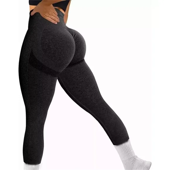 Leggings Deportivo Mujer Con Control De Abdomen Cintura Alta