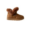 thumbnail image 4 of bebe Women's Winter Boots with Faux Fur Trim, Cozy Mid-Calf Winter Boots, 4 of 7