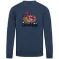 thumbnail image 2 of Men's-Levelwear  Navy St. Louis Cardinals Zane Ballpark Food Pullover Sweatshirt, 2 of 3