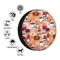 thumbnail image 4 of Naloa Gnomes With Coffee PVC Leather Spare Tire Wheel Cover Spare Tire Cover, for Car Truck SUV Camper Trailer Universal Fit(14-17in)-16 inch, 4 of 6