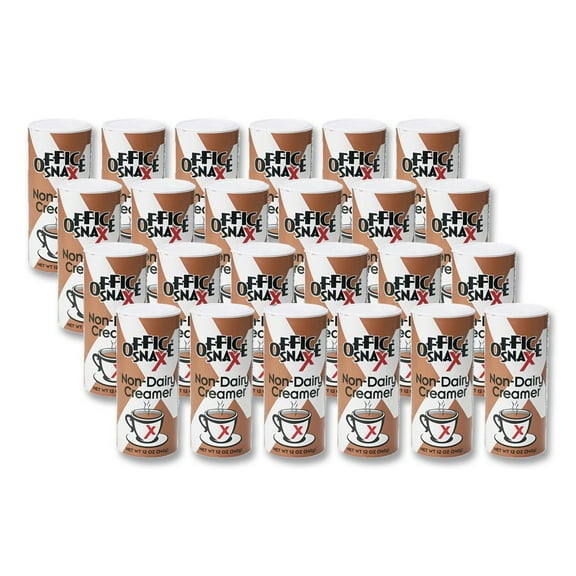 Office Snax, OFX00020CT, Non-dairy Creamer Canister, 24 / Carton