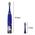 thumbnail image 2 of Cepillo de dientes eléctrico para niños, cepillo de dientes recargable de alta potencia, 2 of 5