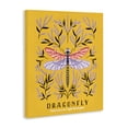 thumbnail image 2 of Stupell Industries Eclectic Dragonfly Symmetry on Yellow Canvas Art, 16 x 20, by Indira Prieto | IndySign, 2 of 8