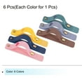 thumbnail image 3 of 6 Pcs Phone Loop Finger Holder Silicone Phone Strap Grip Holder for Most Smartphones 6 Colorful, 3 of 6
