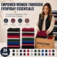 thumbnail image 7 of BILLIONHATS Womens Long Sleeve Oversized T-Shirts, Cotton Casual Fit Sleeved Tees Tops – Baggy Style Bulk Wholesale Tshirt Packs (6 Pack Assorted, Size-Small), 7 of 7