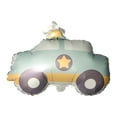 thumbnail image 3 of Bonita decoración con globos para fiesta de cumpleaños de niños y niñas, ideal para el Día del Niño. Forma del coche, 3 of 9
