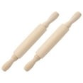 thumbnail image 1 of Miangastore 2 Pcs Mini Rouleau à Pâtisserie Rouleau à Pâtisserie pour Enfants Rouleau Antiadhésif Rouleau à Pâte Rouleau d'Argile, 1 of 9