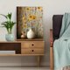 thumbnail image 5 of Qisvanset Framed Canvas Wall Art 12x16 Inch Vintage Peel Stick Wildflower Field Wallpaper, 5 of 5