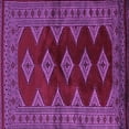 thumbnail image 1 of Ahgly Company Indoor Square Southwestern Purple Country Area Rugs, 4' Square, 1 of 4