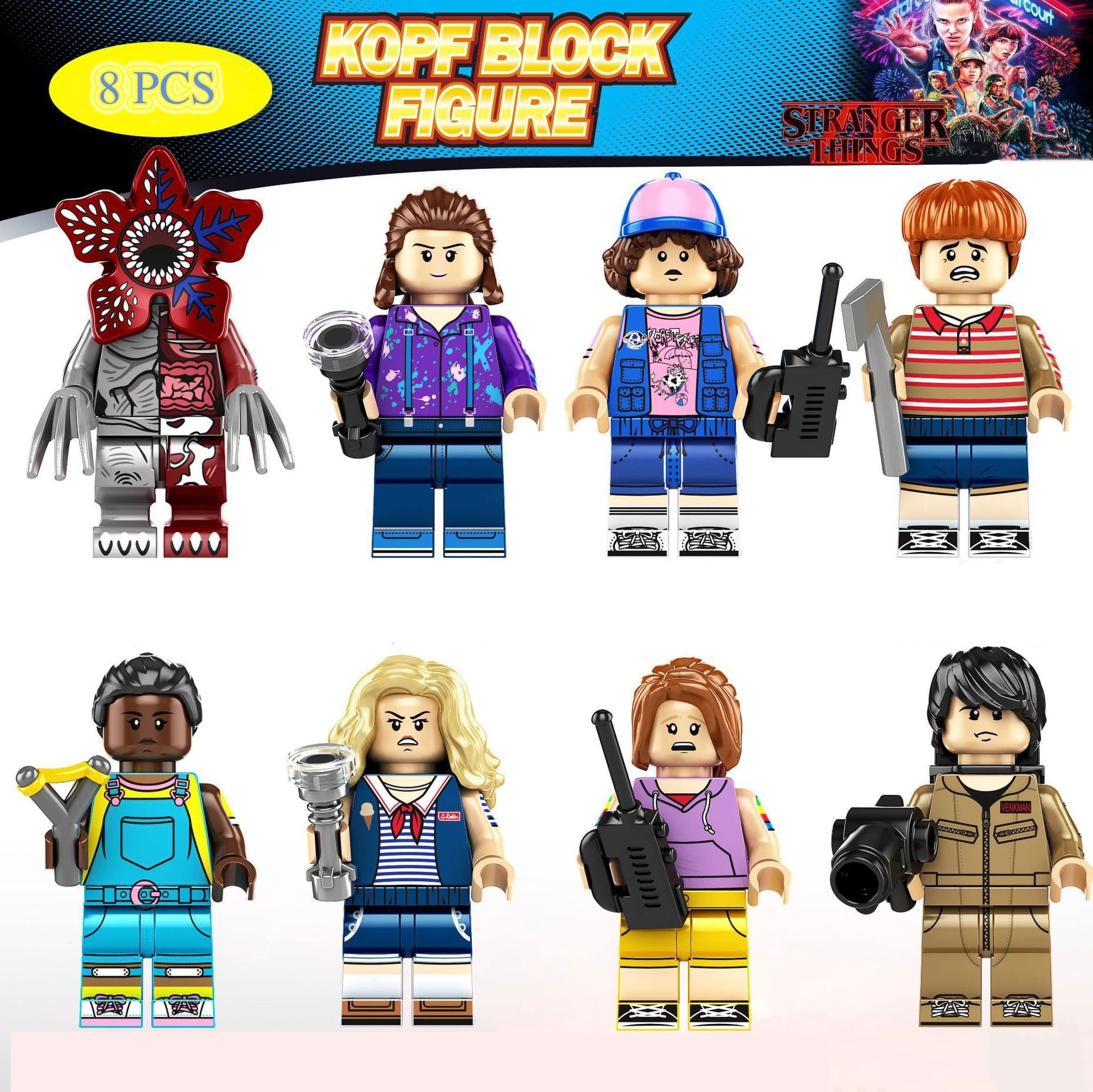 Stranger things lego store walmart